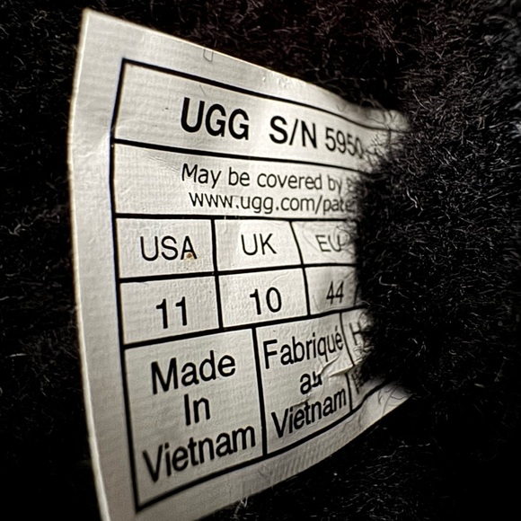 UGG Tasman New in Box Men’s 11 black (never worn) - Picture 7 of 16